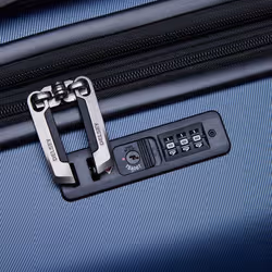 Delsey 00386682102T9 bagage Chariot Casque à coque dure Bleu 102 L Acrylonitrile-Butadiène-Styrène (ABS), Polycarbonate (PC) - Vue supplémentaire 4