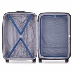 Delsey 00386682002T9 bagage Chariot Casque à coque dure Bleu 72 L Acrylonitrile-Butadiène-Styrène (ABS), Polycarbonate (PC) - Vue supplémentaire 6