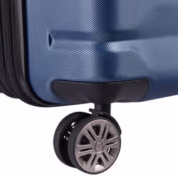 Delsey 00386682002T9 bagage Chariot Casque à coque dure Bleu 72 L Acrylonitrile-Butadiène-Styrène (ABS), Polycarbonate (PC) - Vue supplémentaire 7