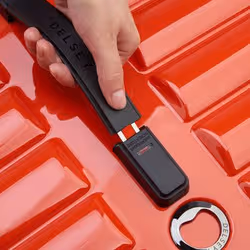 Delsey 00287881814 bagage Chariot Casque à coque dure Rouge 90 L Polycarbonate (PC) - Vue supplémentaire 6