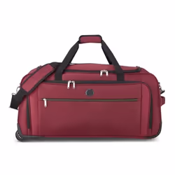 Valise DELSEY Pin Up 6 Trolley Duffle Bag 73 CM - Rouge - Soute - Légère et pratique