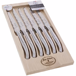 Set de couteaux LAGUIOLE 6 couteaux décor Damas inox