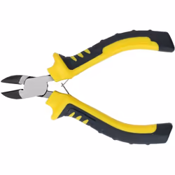 Rhino - Mini pince coupante diagonale, mini pince coupante de côté 110 mm universelle - Fabriqué en Acier haute qualité - Lon ...