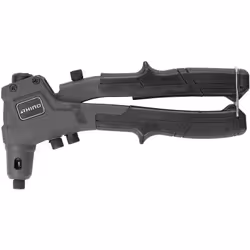 RHINO - Riveteuse, Pince à riveter, Pince riveter en aluminium, Pistolet à riveter manuel - 4 Buses fournies : Ø 2 / 4-3 / 2- ...