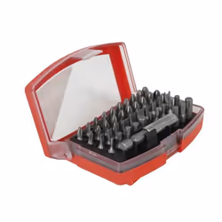 Coffret de vissage douilles et embouts - COGEX - 44 pièces - Chrome Vanadium - Rouge