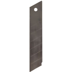 Rhino - lot de 10 lames cutter à cran 25MM - jeu de 10 lames de cutter de rechange - largeur lame 25 mm - compatible avec le cut