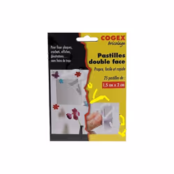 FACOM - DUBBELZIJDIGE ZELFKLEVENDE PADS 25 STUKS. - 84107 Poids : 434 grammes Largeur : 11 centimètres Hauteur : 8 centimètre ...