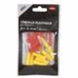 COGEX Cheville plastique - 30 pcs - 5 6 et 8 mm