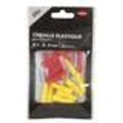 COGEX Cheville plastique - 30 pcs - 5 6 et 8 mm