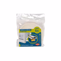 COGEX 85677 MOUSSE DE CALFEUTRAGE Poids : 60 grammes Largeur : 13 centimètres Hauteur : 2.2 centimètres Longueur : 13.6 centi ...