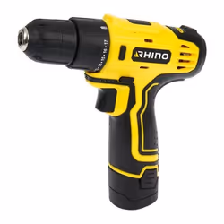 Perceuse-visseuse sans fil RHINO - 12V - 1.3Ah - 30 Nm - Malette de rangement incluse