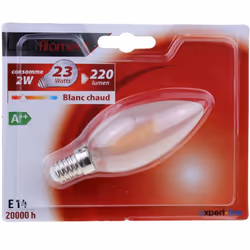 COGEX - LED CLASSIC BOUGIE FILAMENT DEPOLIE 2 W. E14 - 494929 -Led classic bougie filament depolie 2 w. E14 - 3219514949294 - ...