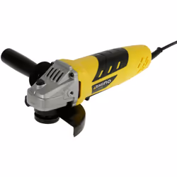 RHINO - Meuleuse angulaire, Meuleuse d'angle 115mm / 710W / 230V / Poignée réversible - Forme ergonomique bi-matière - Idéal  ...