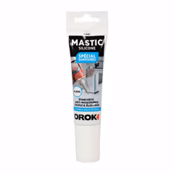 mastic silicone sanitaire blanc tube 85ml