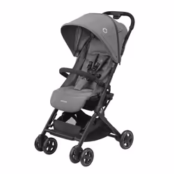 Maxi-Cosi Lara², Ciel de lit, Diable léger, unisexe, Roues pleines, Pliable, Gris