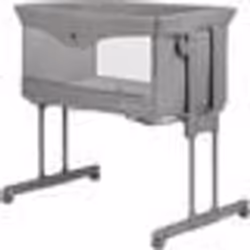BEBECONFORT AMARA Cododo pliant 2 en 1 Berceau confortable 4 roues pliage rapide 0-6mois0 à 9kg tinted graphite