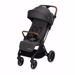 BEBECONFORT Indra Poussette compacte 0-4 ansPliable Housse Pluie Incluse Compatible Sièges Auto Mineral Graphite