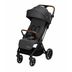 BEBECONFORT Indra Poussette compacte 0-4 ansPliable Housse Pluie Incluse Compatible Sièges Auto Mineral Graphite