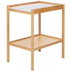 BEBECONFORT DAISY Table à langer boismatelas à langer inclus facile à nettoyer durable De 0 à 12 mois (11kg)  bois naturel