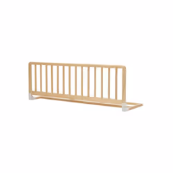 Safety 1st - Barriere de lit bois naturel, 110 cm compatible lits supérieur a 160 cm, éco responsable, bois fsc 100%
