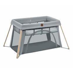 MAXI-COSI CALAO LIGHT Lit de voyage 2 en 1 Super Compact & Léger (0-3 Ans) Max 15 kg Sac de Voyage inclus Beyond Grey Eco