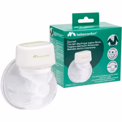 BEBECONFORT Tire-lait manuel portable mains libres (massage stimulation expression) 15 intensité nomade sac de transport