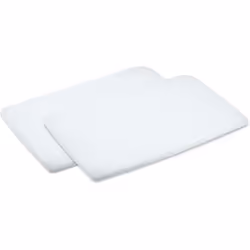 BEBECONFORT Draps de Lit pour berceau CALIDOO/AMARA lot de 2 BLANC
