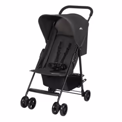 BEBE CONFORT Poussette Snow ultra-légère (5 kg) De la naissance à 4 ans  Siège inclinable Pliage compact Mineral Graphite
