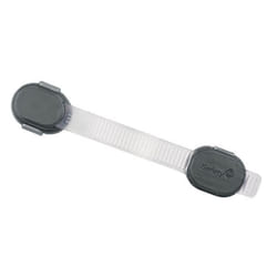 Safety 1st 3220660186952 Serrure de sécurité pour enfant Fermeture à sangle pour enfants Gris, Transparent 1 pièce(s)