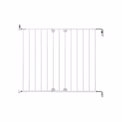 Safety 1st - Barriere de sécurité wall-fix extending, largeur de 62 a 102 cm, De 6 a 24 mois, métal blanc, fixation dans le mur