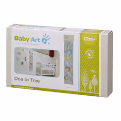 Baby Art One to tree courbe de croissance bébé Multicolore Tissu