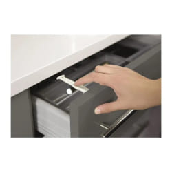 Safety 1st 3202001400 Serrure de sécurité pour enfant Bloque-placard Blanc