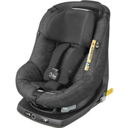 BEBE CONFORT Siège auto AxissFix Air Group 0+/1 Isofix Pivotant i-Size Air bags intégrés de 4 mois à 4 ans  Nomad Black