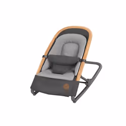 Maxi-Cosi Babywippe Kori, Garçon/Fille, Dossier réglable, Pliable, Graphite, Gris, Bois