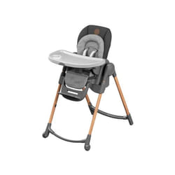 Maxi-Cosi Minla Chaise haute traditionnelle Siège rembourré Graphite, Bois