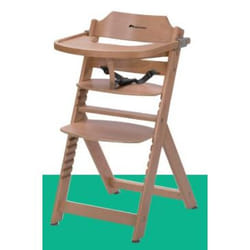 Bebe Confort Timba Chaise haute traditionnelle Siège rigide Bois