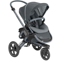 MAXI COSI Poussette Nova 3 roues Tout-terrain Ultra confortable naissance à 3/4 ans (jusquà 15 kg) Essential Graphite
