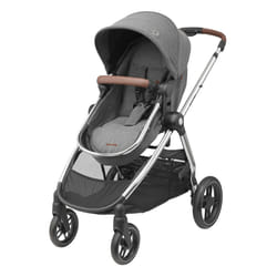 Maxi-Cosi Zelia 3 Luxe Poussette tandem 1 siège(s) Noir, Gris, Argent