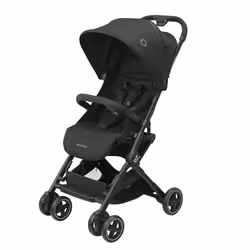 Maxi-Cosi Lara², Ciel de lit, Diable léger, unisexe, Roues pleines, Pliable, Noir