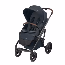 MAXI-COSI Pack poussette Lila XP+ poussette bébé confort et nacelle bébé dès la naissance Essential Graphite