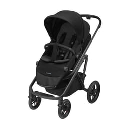 MAXI-COSI Pack poussette Lila XP+ poussette bébé confort et nacelle bébé dès la naissance Essential Black