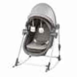 BEBECONFORT Transat 3 en 1 bébé Calys Balancelle berceau de la naissance jusquà 9 mois (9kg) Grey Mist