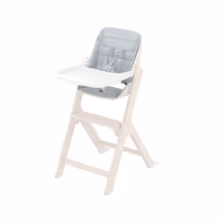 Maxi-Cosi Nesta, Set de siège pour chaise haute bébé, Gris clair, Blanc, Monochromatique, Chaise haute traditionnelle, 3/5 po ...