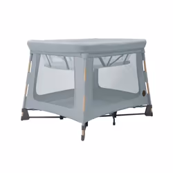 MAXI-COSI Swift ECO Lit de voyage 3 en 1: Berceau Lit et Parc léger et pliable De la naissance à 3.5 ans Beyond Grey