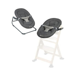 Bebe Confort Timba Baby Chaise haute multifonctionnelle Siège rembourré Gris