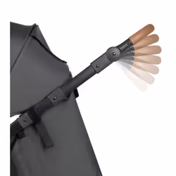 Bebe Confort Cloudy Poussette tout-terrain 1 siège(s) Noir, Graphite