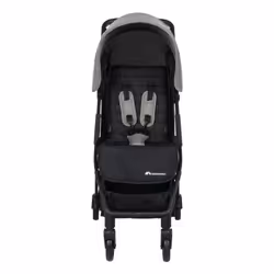 Bebe Confort Teeny 3D, Ciel de lit, Poussette de jogging, unisexe, Pliable, Noir, Gris