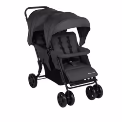 Bebe Confort 3220660345342, Ciel de lit, Diable léger, unisexe, Roues pleines, Pliable, Graphite