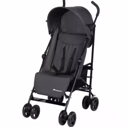 Bebe Confort 3220660345366, Ciel de lit, Diable léger, unisexe, Roues pleines, Pliable, Graphite