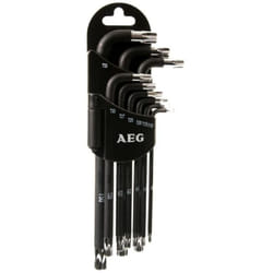 AEG - set de 9 cles etoile-support